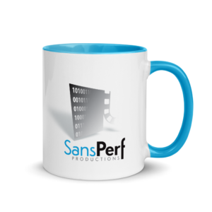 SansPerf Productions Mug